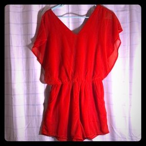 Francesca’s Emeline Solid Romper